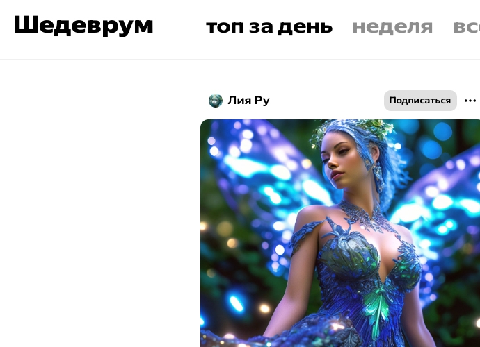 Нейросети для генерации изображений на русском