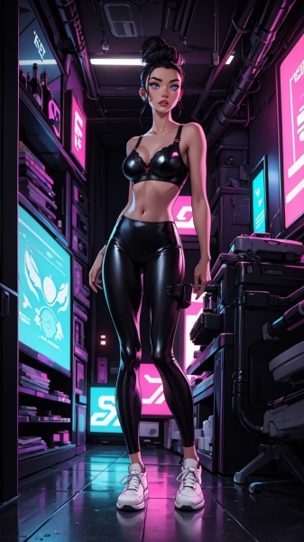 (Cyberpunk background), hyper detailed