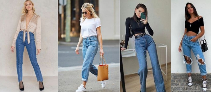 модные женские джинсы 2021